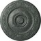 Ekena Millwork Neuveau Ceiling Medallion (Fits Canopies up to 6 3/8"), 24 1/4"OD x 2"P, Athenian Green Crackle CM24NAAGC - alternate 1